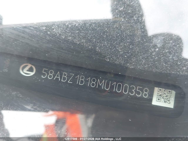 58ABZ1B18MU100358 Lexus Es 350 350