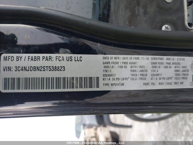 Jeep Compass North 2025 3C4NJDBN2ST538823 Image 19