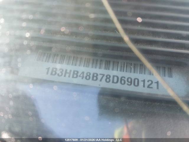 Продаж на аукціоні авто 2008 Dodge Caliber Sxt, vin: 1B3HB48B78D690121, номер лоту: 12517609