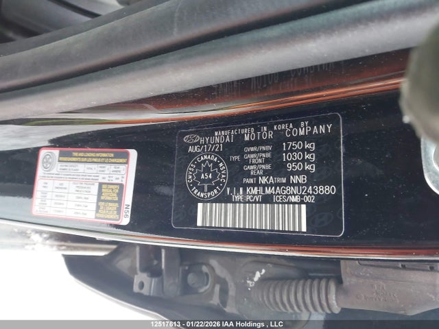 Hyundai ELANTRA SEL 2022 KMHLM4AG8NU243880 Image 18
