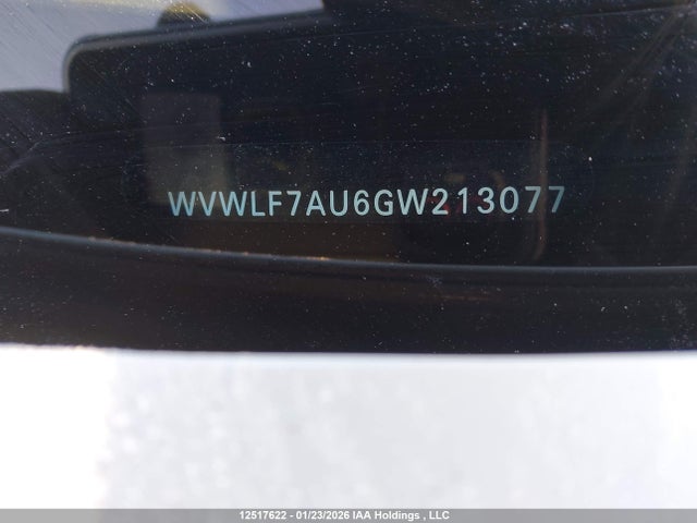 WVWLF7AU6GW213077 Volkswagen Golf R