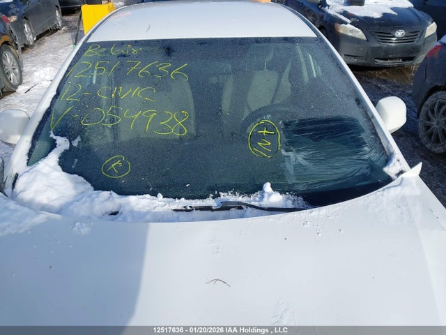 Aukcja sprzedaży 2012 Honda Civic, vin: 2HGFB2F45CH054938, numer aukcji: 12517636