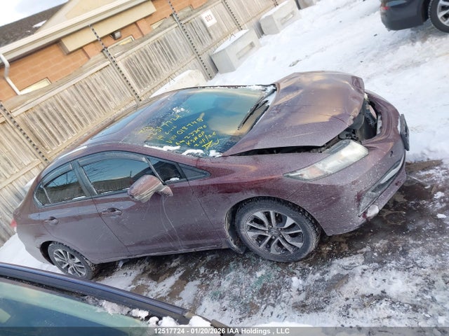 12517724 :رقم المزاد ، 2HGFB2F57EH018745 vin ، 2014 Honda Civic Ex 4dr مزاد بيع
