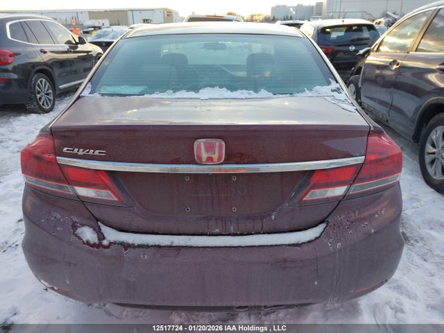 12517724 :رقم المزاد ، 2HGFB2F57EH018745 vin ، 2014 Honda Civic Ex 4dr مزاد بيع
