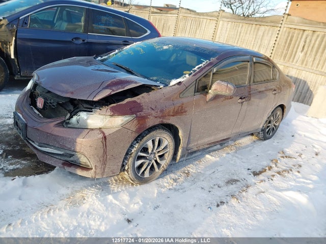 12517724 :رقم المزاد ، 2HGFB2F57EH018745 vin ، 2014 Honda Civic Ex 4dr مزاد بيع