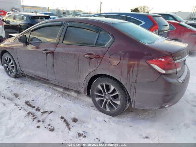 12517724 :رقم المزاد ، 2HGFB2F57EH018745 vin ، 2014 Honda Civic Ex 4dr مزاد بيع
