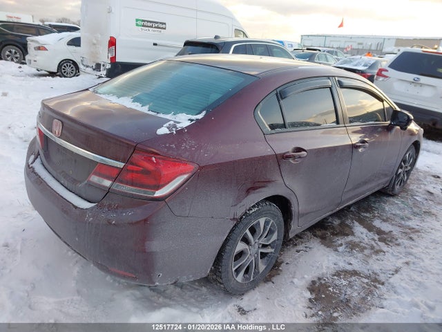 12517724 :رقم المزاد ، 2HGFB2F57EH018745 vin ، 2014 Honda Civic Ex 4dr مزاد بيع