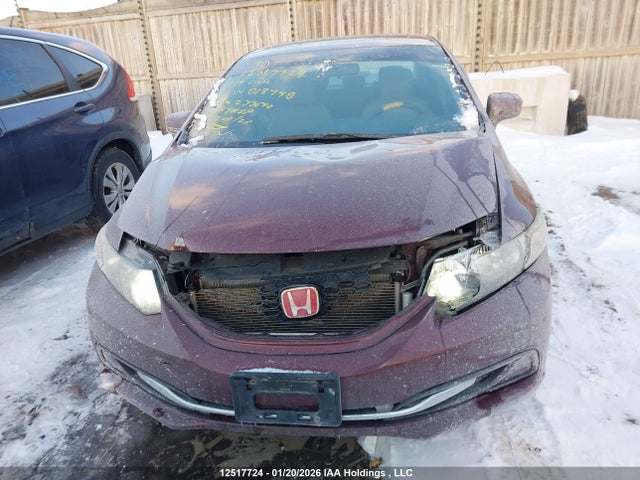 12517724 :رقم المزاد ، 2HGFB2F57EH018745 vin ، 2014 Honda Civic Ex 4dr مزاد بيع