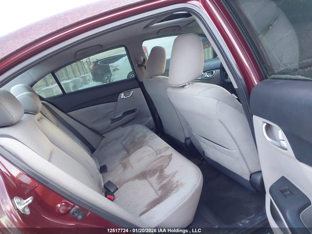 12517724 :رقم المزاد ، 2HGFB2F57EH018745 vin ، 2014 Honda Civic Ex 4dr مزاد بيع