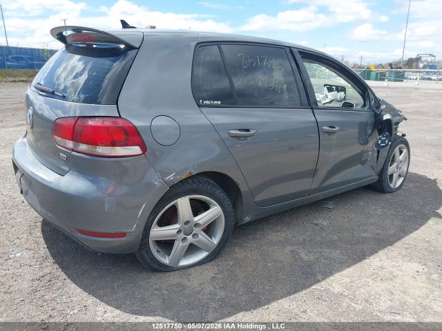 12517750 :رقم المزاد ، WVWNM7AJ0CW295919 vin ، 2012 Volkswagen Golf مزاد بيع