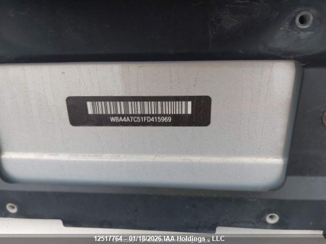 BMW 4 Series 2015 WBA4A7C51FD415969 Image 9