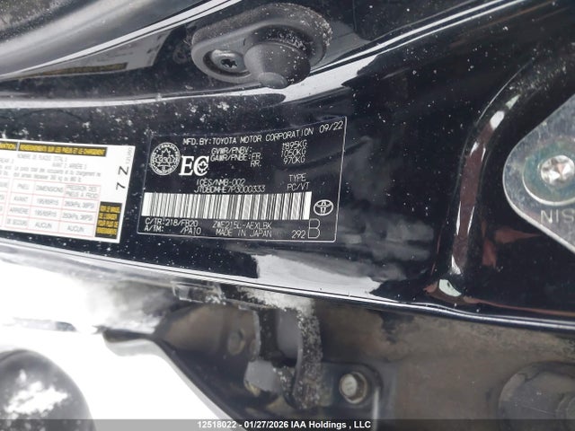 JTDBDMHE7P3000333 Toyota Corolla Hybrid Le