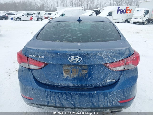 KMHDH4AH8EU077054 Hyundai Elantra Se/sport/limited
