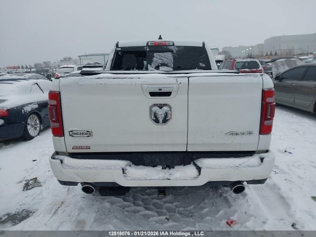 Продажа на аукционе авто 2020 Ram 1500 Longhorn, vin: 1C6SRFKT9LN407788, номер лота: 12518076