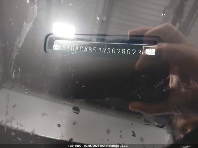 Aukcja sprzedaży 2024 Toyota Grand Highlander Xle/limited, vin: 5TDACAB51RS028023, numer aukcji: 12518090