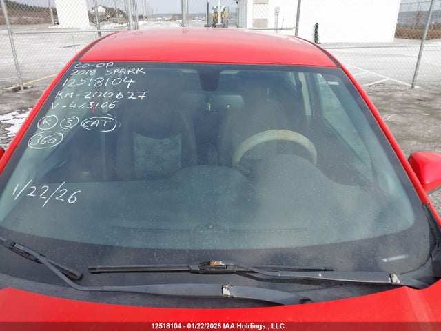 KL8CD6SA1JC463106 Chevrolet SPARK 1LT