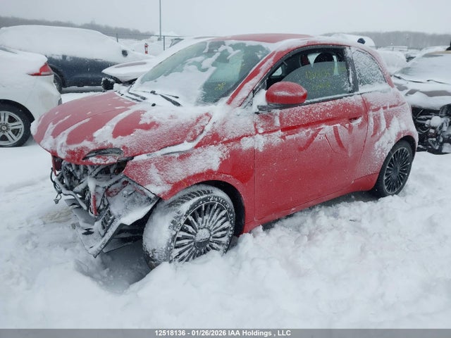 ZFAFFAA48RX220207 Fiat 500e Red