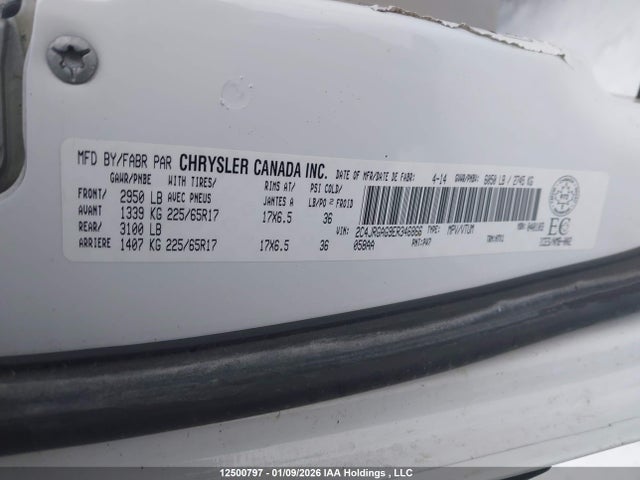 2C4JRGAG9ER346866 RAM Cargo