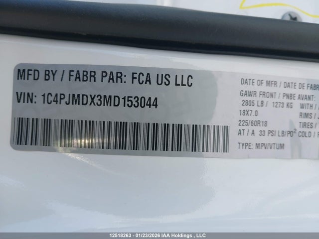 Jeep Cherokee Limited 2021 1C4PJMDX3MD153044 Image 18
