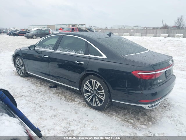 Aukcja sprzedaży 2019 Audi A8 L 55, vin: WAU8DAF81KN012218, numer aukcji: 12518293