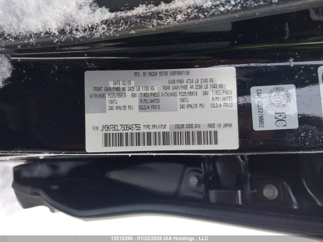 JM3KFBCL7S0648759 Mazda Cx-5 Gs/kuro