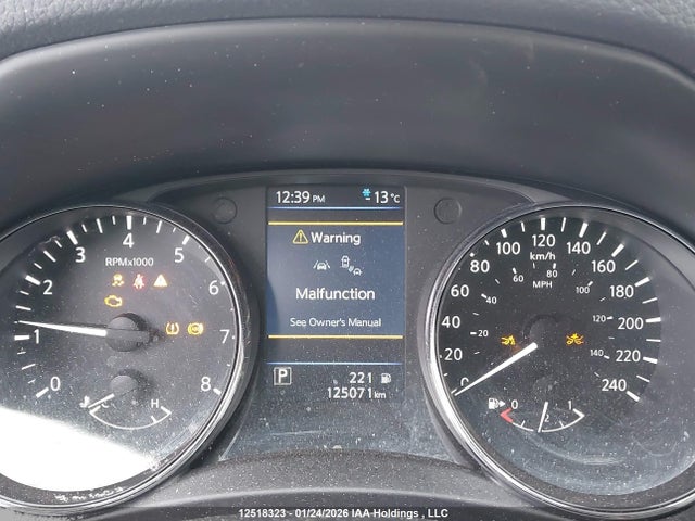 2019 Nissan Rogue Sl მანქანა იყიდება აუქციონზე, vin: 5N1AT2MVXKC721744, აუქციონის ნომერი: 12518323