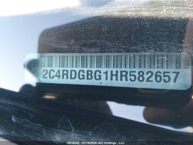 2C4RDGBG1HR582657 Dodge Grand Caravan Se