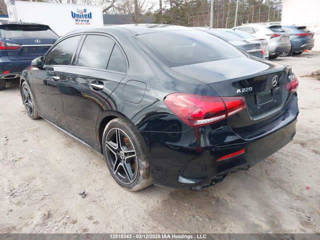 2020 Mercedes-benz A 220 4matic მანქანა იყიდება აუქციონზე, vin: WDD3G4FB0LW037355, აუქციონის ნომერი: 12518343