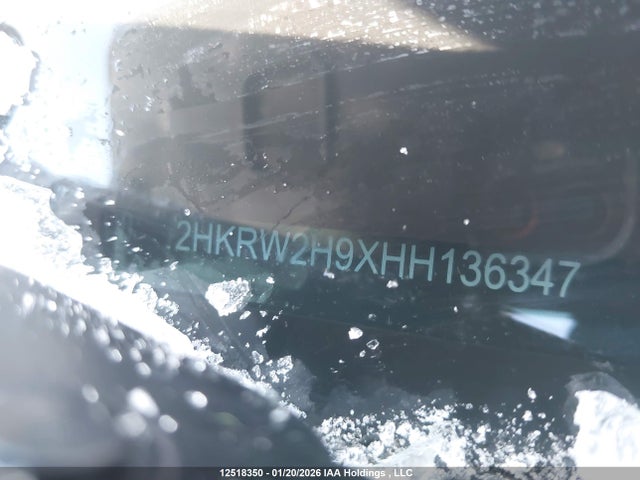 2HKRW2H9XHH136347 Honda Cr-v Touring
