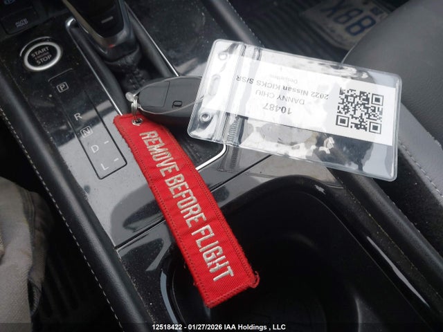 Nissan KICKS SR 2022 3N1CP5DV3NL520802 Image 11