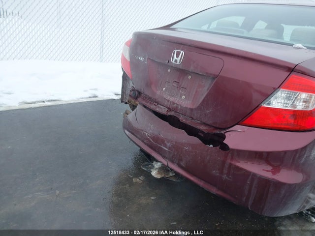 12518433 :رقم المزاد ، 2HGFB2F48CH022940 vin ، 2012 Honda Civic Lx مزاد بيع