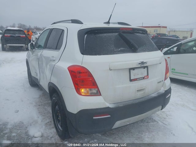 Aukcja sprzedaży 2014 Chevrolet Trax 1lt, vin: 3GNCJLEB1EL226118, numer aukcji: 12518443
