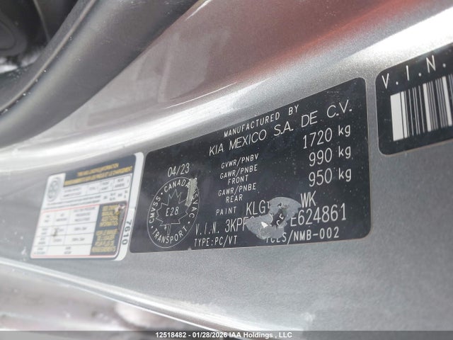 Продажа на аукционе авто 2023 Kia Forte Ex/ex+/ex Premium, vin: 3KPF34AD9PE624861, номер лота: 12518482