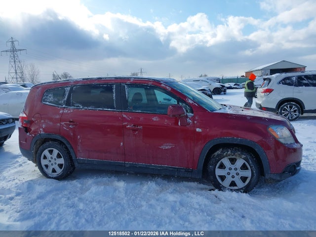 12518502 :رقم المزاد ، KL77P2EM3CK597703 vin ، 2012 Chevrolet Orlando Lt مزاد بيع