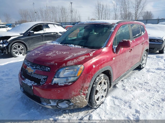 12518502 :رقم المزاد ، KL77P2EM3CK597703 vin ، 2012 Chevrolet Orlando Lt مزاد بيع