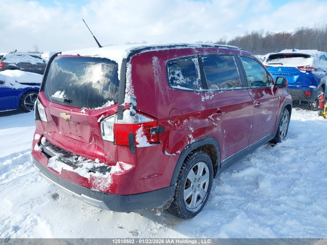 12518502 :رقم المزاد ، KL77P2EM3CK597703 vin ، 2012 Chevrolet Orlando Lt مزاد بيع