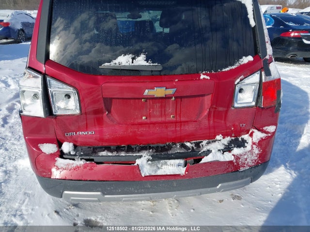 12518502 :رقم المزاد ، KL77P2EM3CK597703 vin ، 2012 Chevrolet Orlando Lt مزاد بيع