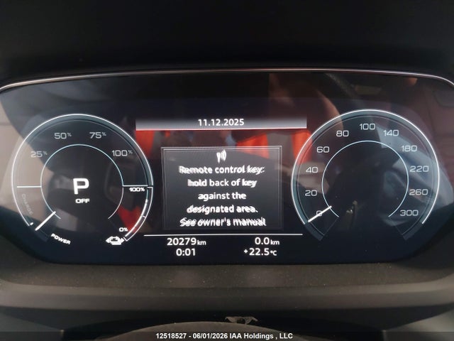 12518527 :رقم المزاد ، WAUFJBFW1P7001154 vin ، 2023 Audi E-tron Gt مزاد بيع