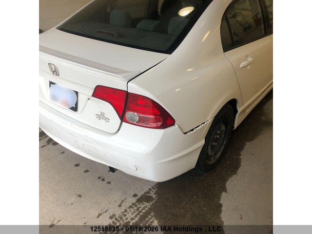 12518535 :رقم المزاد ، 2HGFA16578H110519 vin ، 2008 Honda Civic Lx مزاد بيع