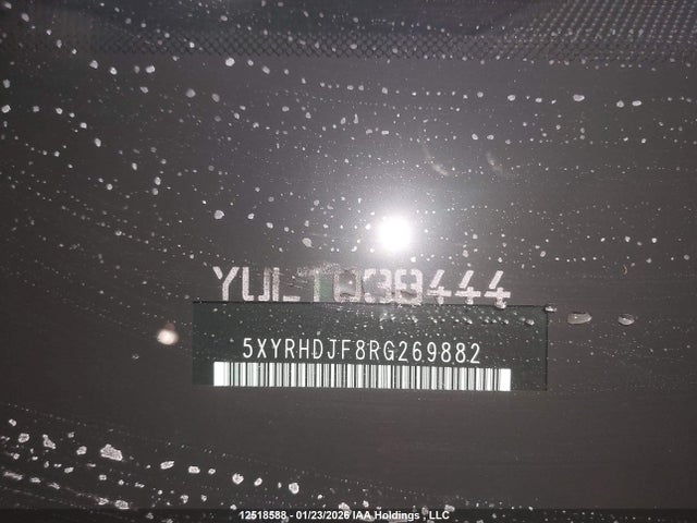 5XYRHDJF8RG269882 KIA Sorento 2.5t Ex/2.5t X-line