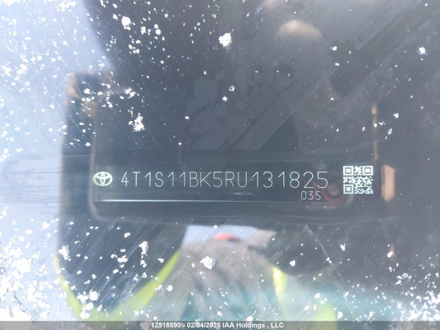 4T1S11BK5RU131825 Toyota CAMRY SE