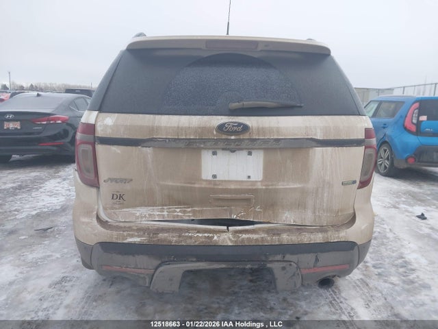 12518663 :رقم المزاد ، 1FM5K8GT8DGB72803 vin ، 2013 Ford Explorer Sport مزاد بيع