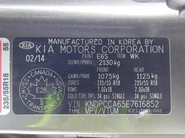 KIA Sportage Sx 2014 KNDPCCA65E7616852 Image 19