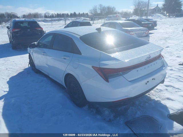 12518699 :رقم المزاد ، KMHLM4AG3MU068243 vin ، 2021 Hyundai Elantra Preferred Ivt With Sun And Tech Package مزاد بيع
