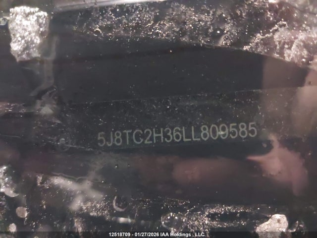5J8TC2H36LL809585 Acura Rdx Tech