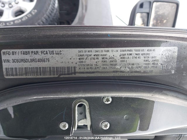 RAM 2500 Big Horn 2024 3C6UR5DL8RG406679 Image 9