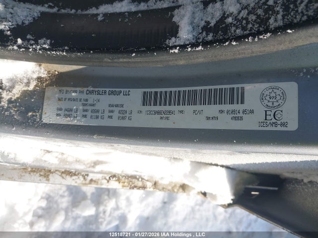 Chrysler 200 LX 2014 1C3CCBAB6EN229541 Image 9