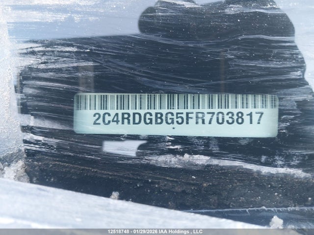 2C4RDGBG5FR703817 Dodge Grand Caravan Se