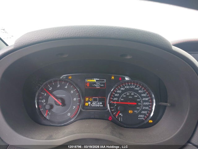Aukcja sprzedaży 2019 Subaru Wrx Premium, vin: JF1VA1D60K9809588, numer aukcji: 12518796