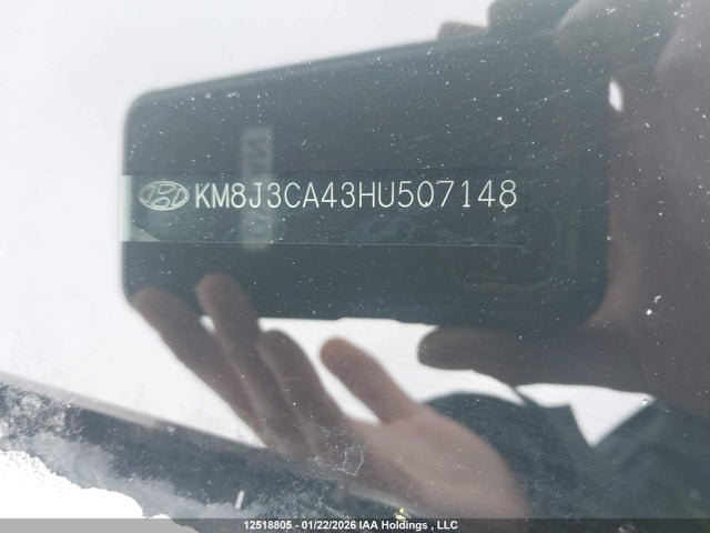 Продажа на аукционе авто 2017 Hyundai Tucson, vin: KM8J3CA43HU507148, номер лота: 12518805